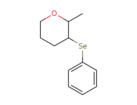 2H-Pyran, tetrahydro-2-methyl-3-(phenylseleno)-