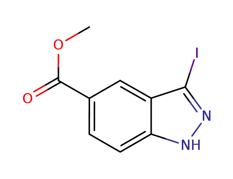 3-IODO-1H-INDAZOLE-5-카르복실산 메틸 에스테르