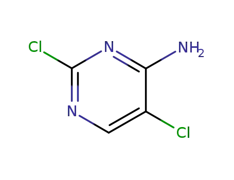4- 아미노 -2,5- 디클로로 피리 미딘
