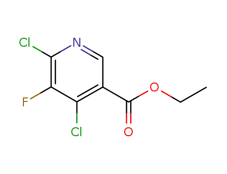 Ethyl 4,6-dichloro-5-fluoropyridine-3-carboxylate, 2,4-Dichloro-5-(ethoxycarbonyl)-3-fluoropyridine
