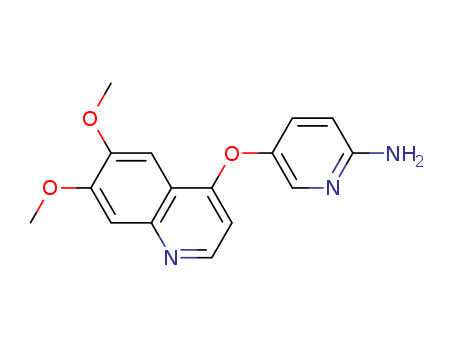 5-(6,7-dimethoxyquinolin-4-yloxy)pyridin-2-amine,417722-21-5