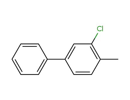 Molecular Structure of 19482-08-7 (3-CHLORO-4'-METHYL-1,1'-BIPHENYL)