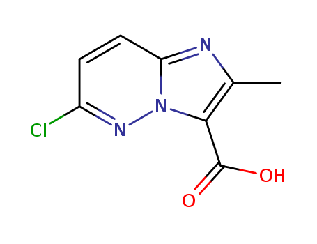 Imidazo[1,2-b]pyridazine-3-carboxylic acid,6-chloro-2-methyl-