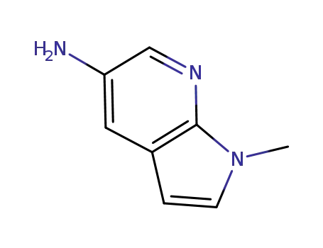 Molecular Structure of 883986-76-3 (5-Amino-1-methyl-7-azaindole)