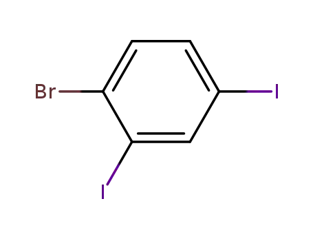 1-bromo-2,4-diiodobenzene