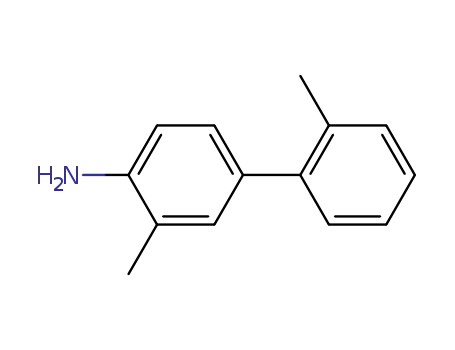 Molecular Structure of 13394-86-0 (4-Amino-3,2'-dimethylbiphenyl)