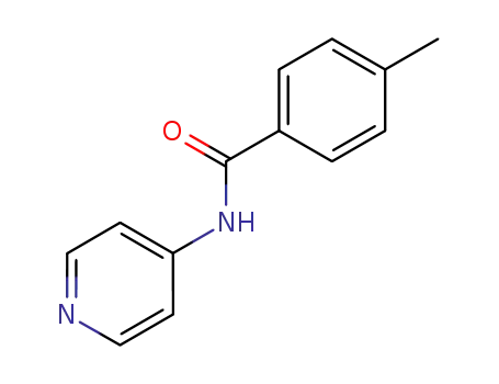 Molecular Structure of 14547-74-1 (4-Methyl-N-(4-pyridinyl)benzamide)