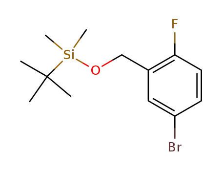 4-Bromo-2-[[[(1,1-dimethylethyl)dimethylsilyl]oxy]methyl]-1-fluorobenzene