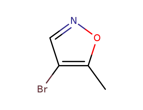 Molecular Structure of 7064-37-1 (Isoxazole, 4-bromo-5-methyl- (6CI,7CI,8CI,9CI))