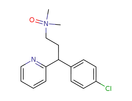 3-(4-chlorophenyl)-N,N-dimethyl-3-(2-pyridyl)propan-1-amine oxide