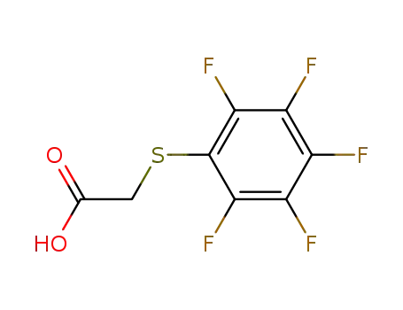 Acetic acid, [(pentafluorophenyl)thio]-