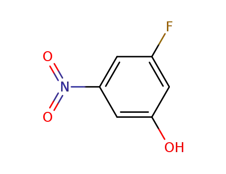 Molecular Structure of 2369-10-0 (3-Fluoro-5-Nitrophenol)