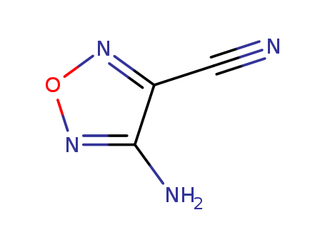 1,2,5-Oxadiazole-3-carbonitrile,4-amino-(9CI) CAS No.156463-85-3