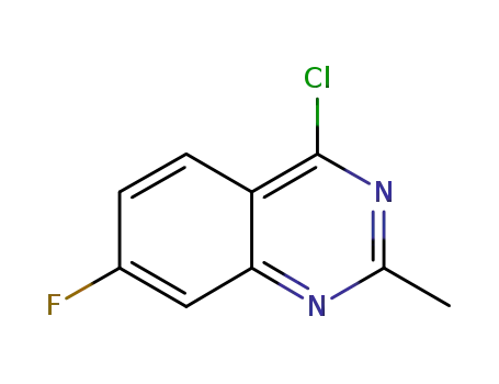 4-클로로-7-플루오로-2-메틸퀴나졸린