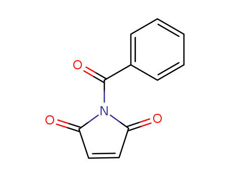 Molecular Structure of 77303-07-2 (1H-Pyrrole-2,5-dione, 1-benzoyl-)