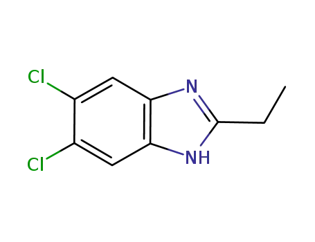 5,6-디클로로-2-에틸-1H-벤조[d]이미다졸