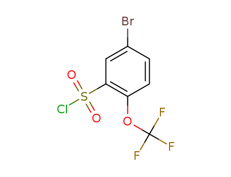 5-broMo-2-(trifluoroMethoxy)benzene-1-sulfonyl chloride