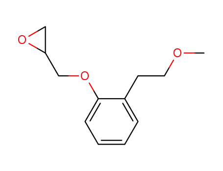 Molecular Structure of 89507-60-8 (2-[[2-(2-Methoxyethyl)phenoxy]methyl]oxirane)
