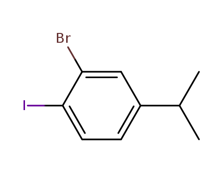 2-bromo-1-iodo-4-isopropylbenzene
