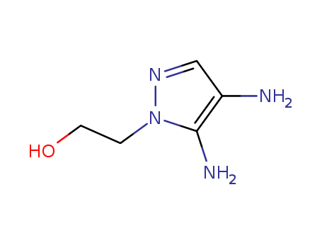 1H-Pyrazole-1-ethanol,4,5-diamino-