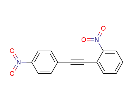 Molecular Structure of 408321-17-5 (2-((4-nitrophenyl)ethynyl)nitrobenzene)