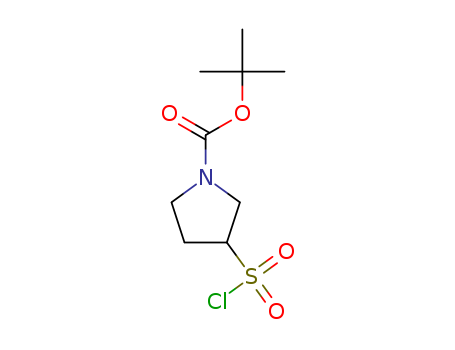 3-CHLOROSULFONYL-PYRROLIDINE-1-CARBOXYLIC ACID TERT-BUTYL ESTER