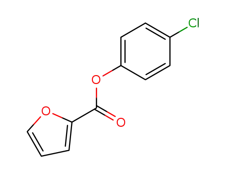 2-Furancarboxylic acid, 4-chlorophenyl ester