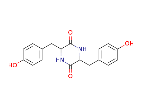 3,6-Bis(4-hydroxybenzyl)piperazine-2,5-dione