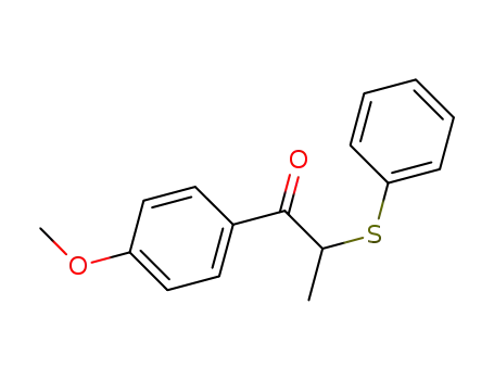 1-(4-Methoxyphenyl)-2-(phenylsulfanyl)propan-1-one
