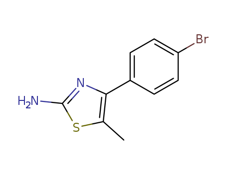 4-(4-Bromophenyl)-5-methyl-1,3-thiazole-2-ylamine