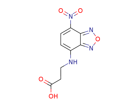 3-[N-(7'-nitrobenz-2'-oxa-1',3'-diazol-4'-yl)amino]propanic acid