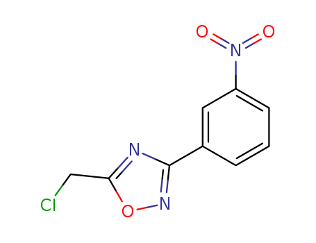 5-(Chloromethyl)-3-(3-nitrophenyl)-1,2,4-oxadiazole , 97%