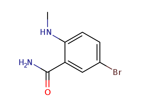 5-bromo-2-(methylamino)benzamide Cas no.22721-18-2 98%