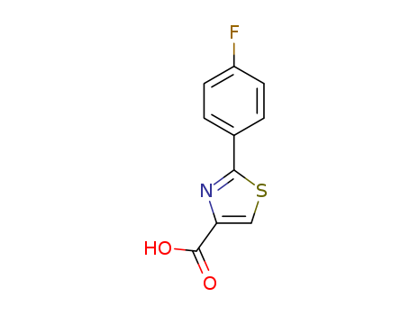 4-Thiazolecarboxylicacid, 2-(4-fluorophenyl)- cas  863668-07-9