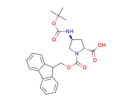 4S-N<SUP>4</SUP>(t-Boc)-N<sub>1</sub>(Fmoc)-D-amino proline