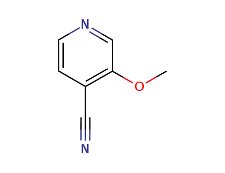 Molecular Structure of 26414-90-4 (4-Pyridinecarbonitrile, 3-methoxy-)