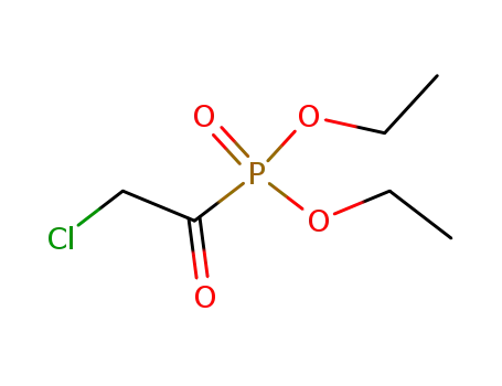 Molecular Structure of 25196-02-5 (Phosphonic acid, (chloroacetyl)-, diethyl ester)