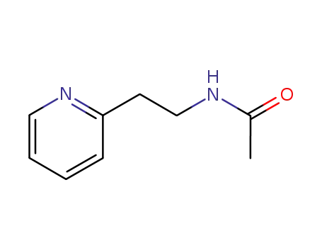 Molecular Structure of 6304-22-9 (N-[2-(pyridin-2-yl)ethyl]acetamide)