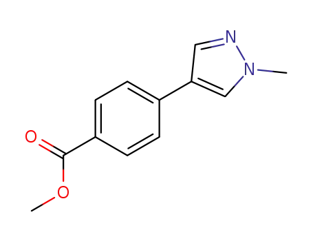 methyl 4-(1-methyl-1H-pyrazol-4-yl)benzoate