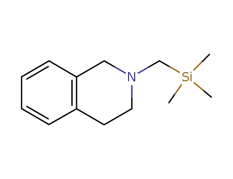 Molecular Structure of 110561-51-8 (Isoquinoline, 1,2,3,4-tetrahydro-2-[(trimethylsilyl)methyl]-)