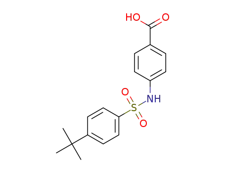 4-(([4-(TERT-BUTYL)페닐]술포닐)아미노)벤조산