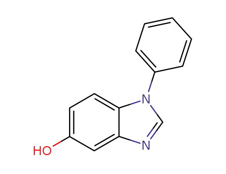 Molecular Structure of 69445-45-0 (1-PHENYL-5-HYDROXYBENZIMIDAZOLE)