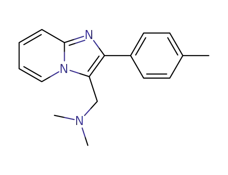 N,N-dimethyl-1-(2-(p-tolyl)imidazo[1,2-a]pyridin-3-yl)methanamine