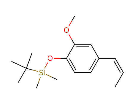 (Z)-1-<(tert-butyldimethylsilyl)oxy>-2-methoxy-4-(1-propenyl)benzene