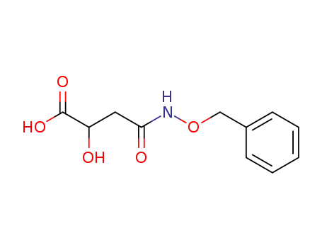 4-((benzyloxy) amino)-2-hydroxy-4-oxobutanoic acid