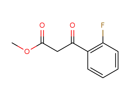 Molecular Structure of 185302-86-7 (3-(2-FLUORO-PHENYL)-3-OXO-PROPIONIC ACID METHYL ESTER)