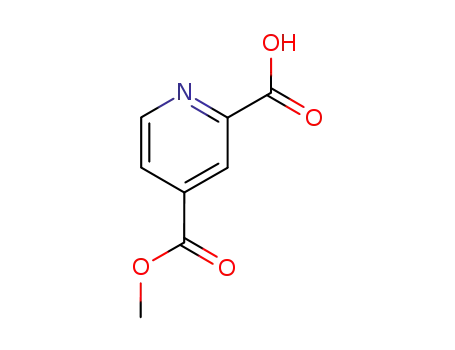 Molecular Structure of 24195-03-7 (2,4-PYRIDINECARBOXYLIC ACID, 4-METHYL ESTER)