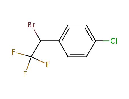 1-(1-bromo-2,2,2-trifluoroethyl)-4-chlorobenzene