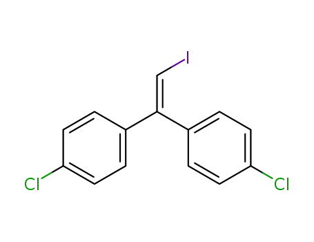 Benzene, 1,1'-(iodoethenylidene)bis[4-chloro-