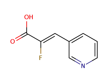 Z-2-FLUORO-3-(3-PYRIDYL)아크릴산